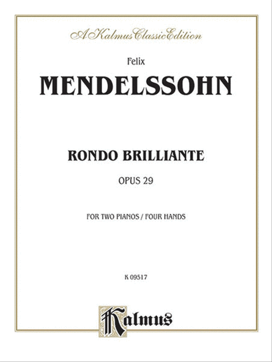 Rondo Brillante Piano Solo scores gallery preview page 1