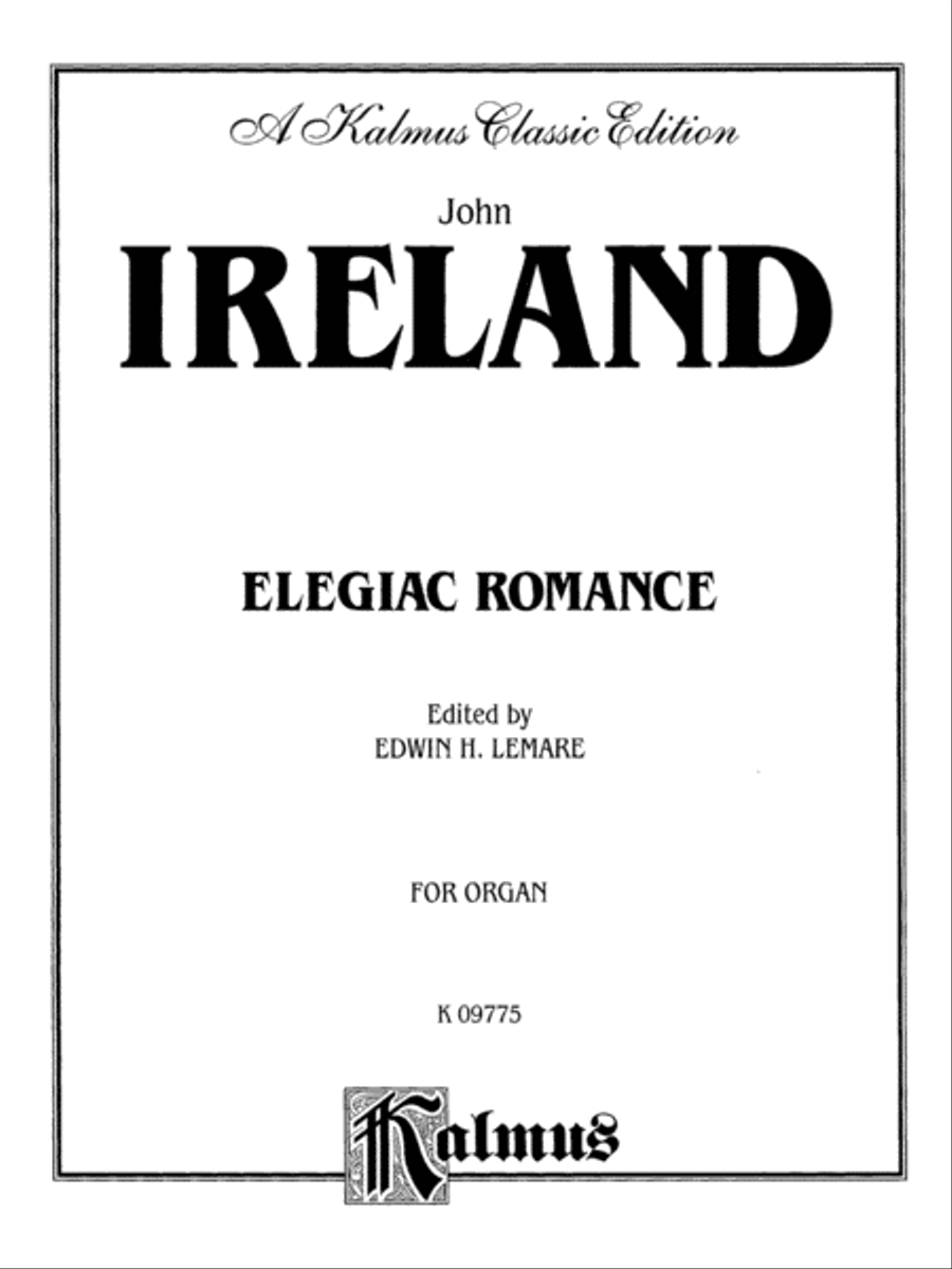 Elegiac Romance Organ scores gallery preview page 2
