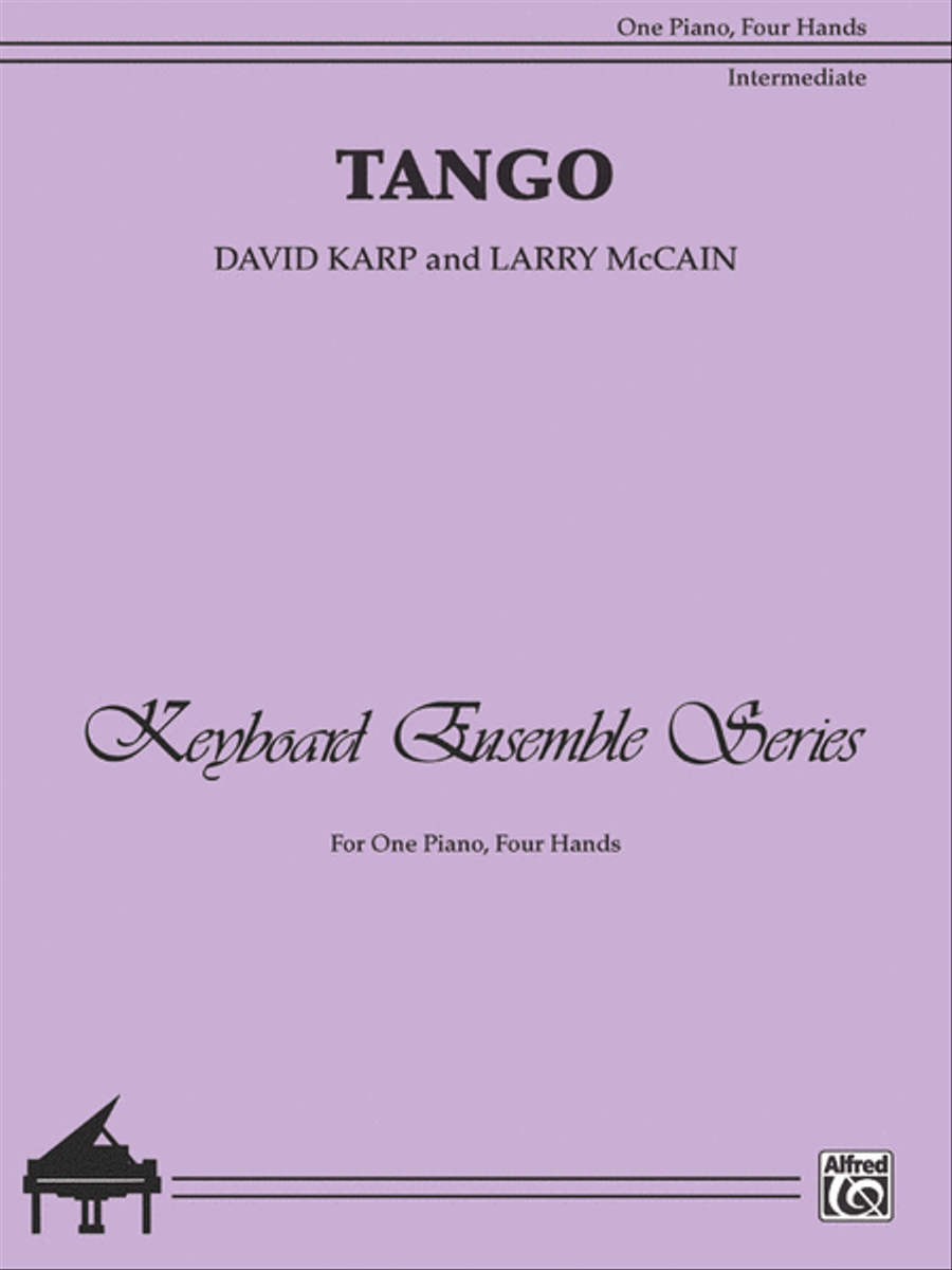 Tango by David Karp Piano Solo - Sheet Music