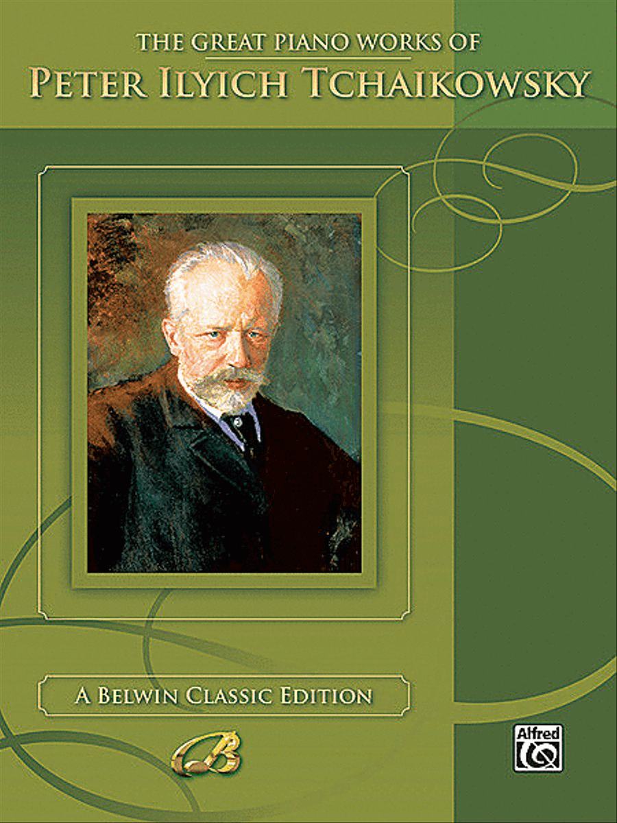 The Great Piano Works of Peter Ilyich Tchaikowsky Piano Solo scores gallery preview page 1
