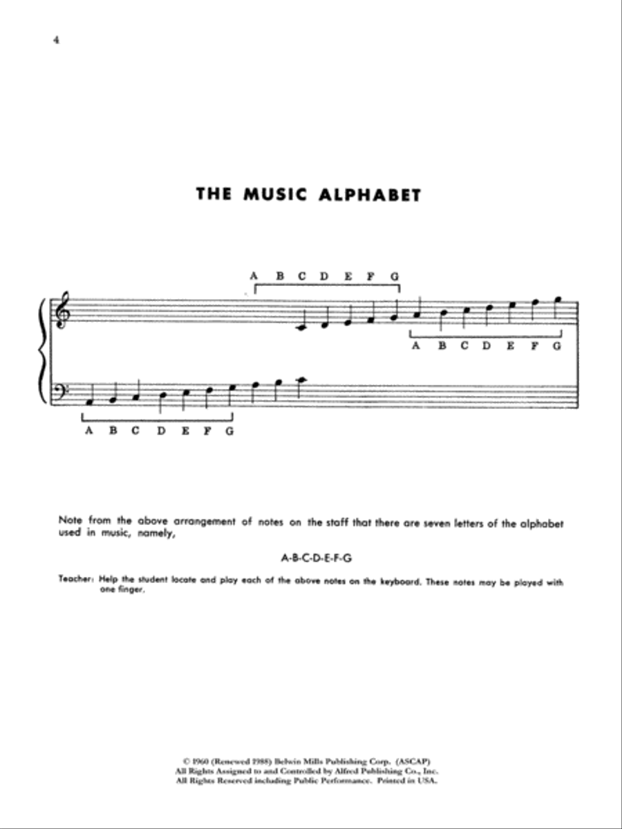 Mark Nevin Piano Course, Book 1 Piano Method scores gallery preview page 3