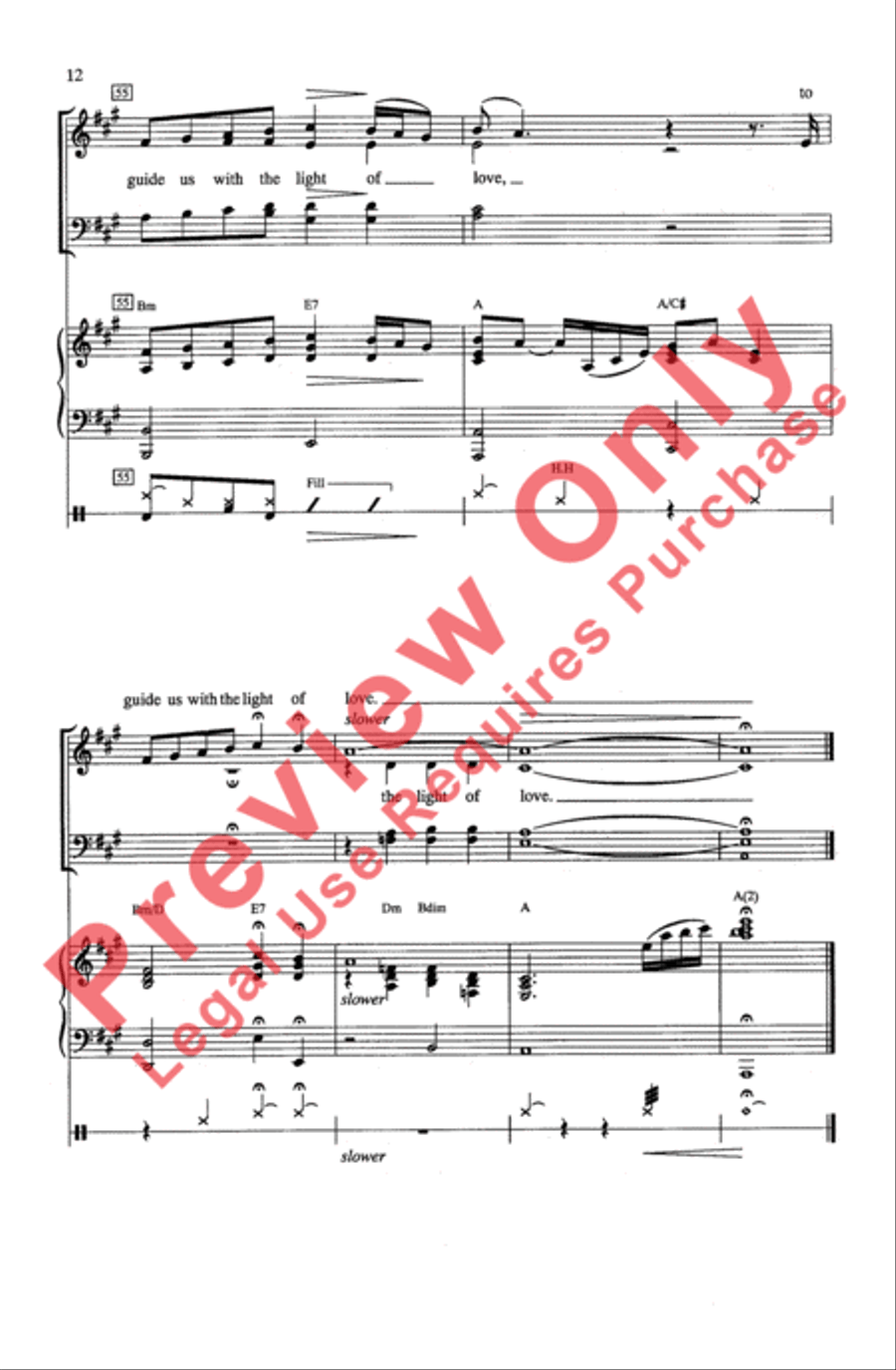 Angels Among Us Angels Among Us 4-Part scores gallery preview page 12