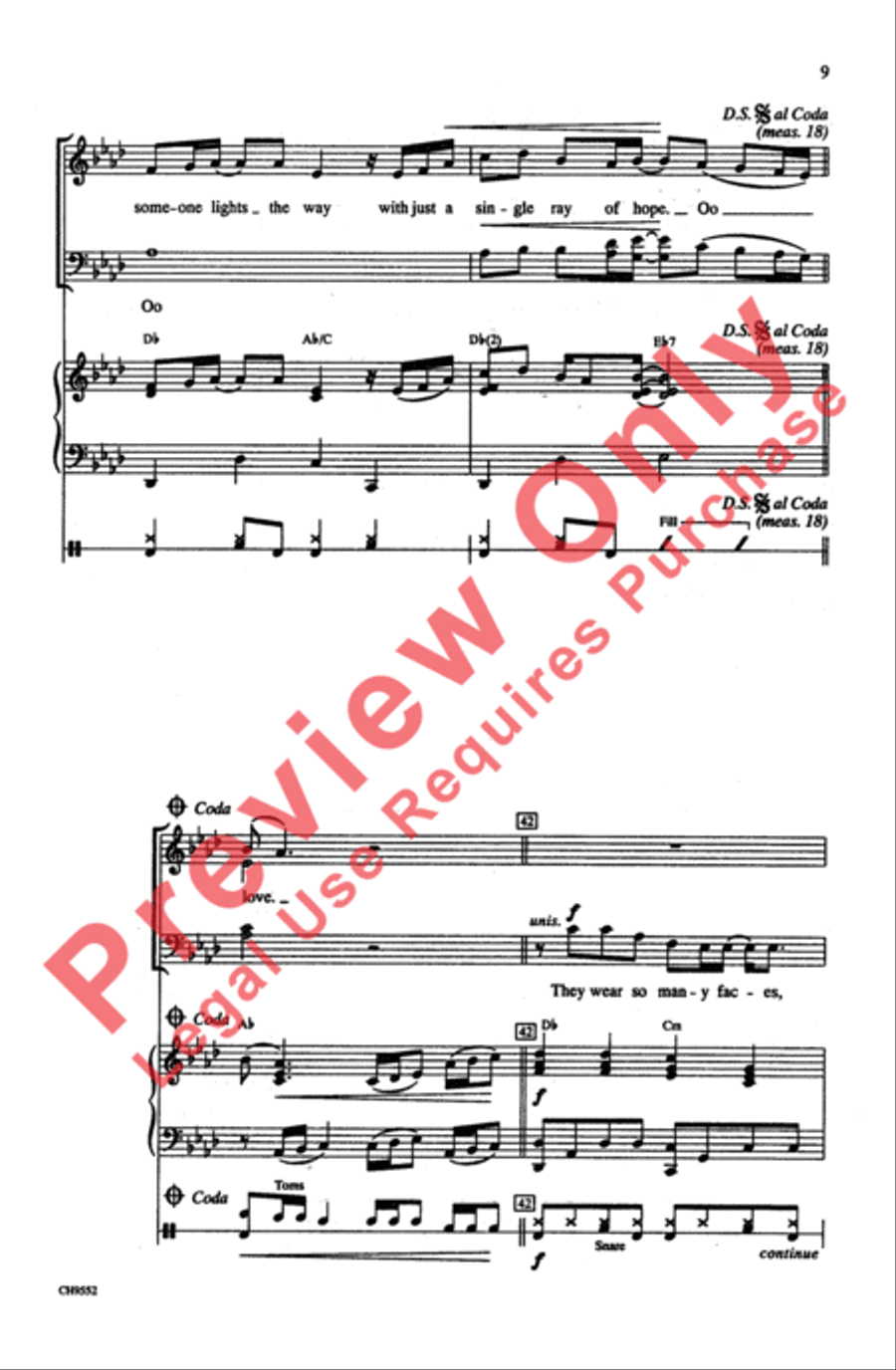 Angels Among Us Angels Among Us 4-Part scores gallery preview page 9