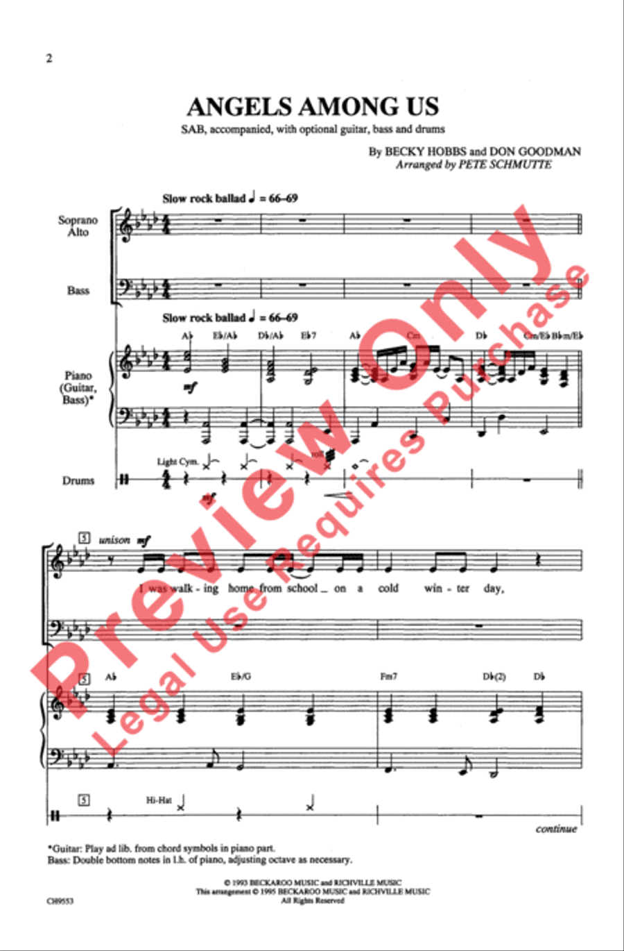 Angels Among Us Angels Among Us 3-Part scores gallery preview page 2