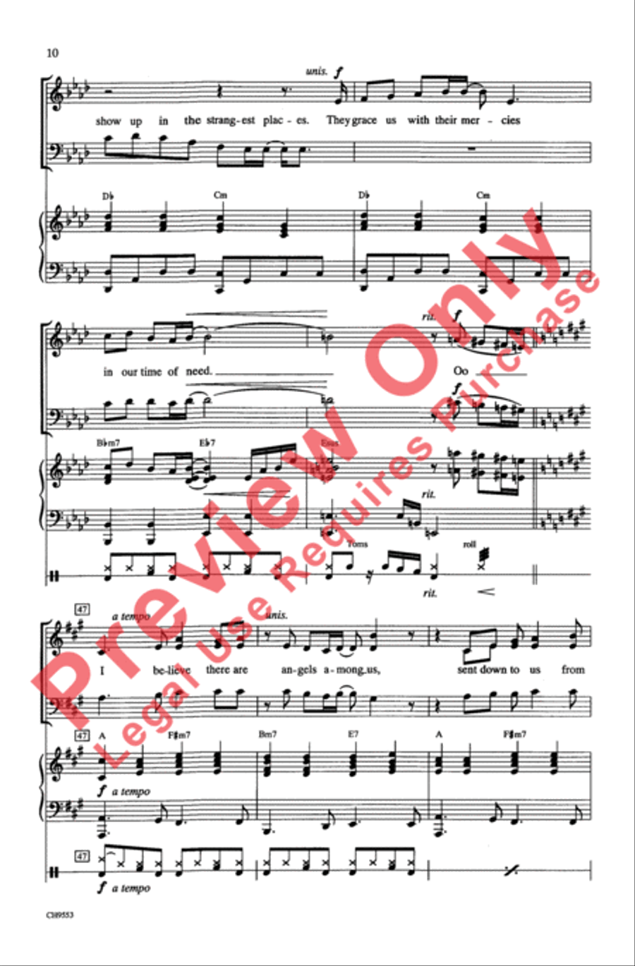 Angels Among Us Angels Among Us 3-Part scores gallery preview page 10