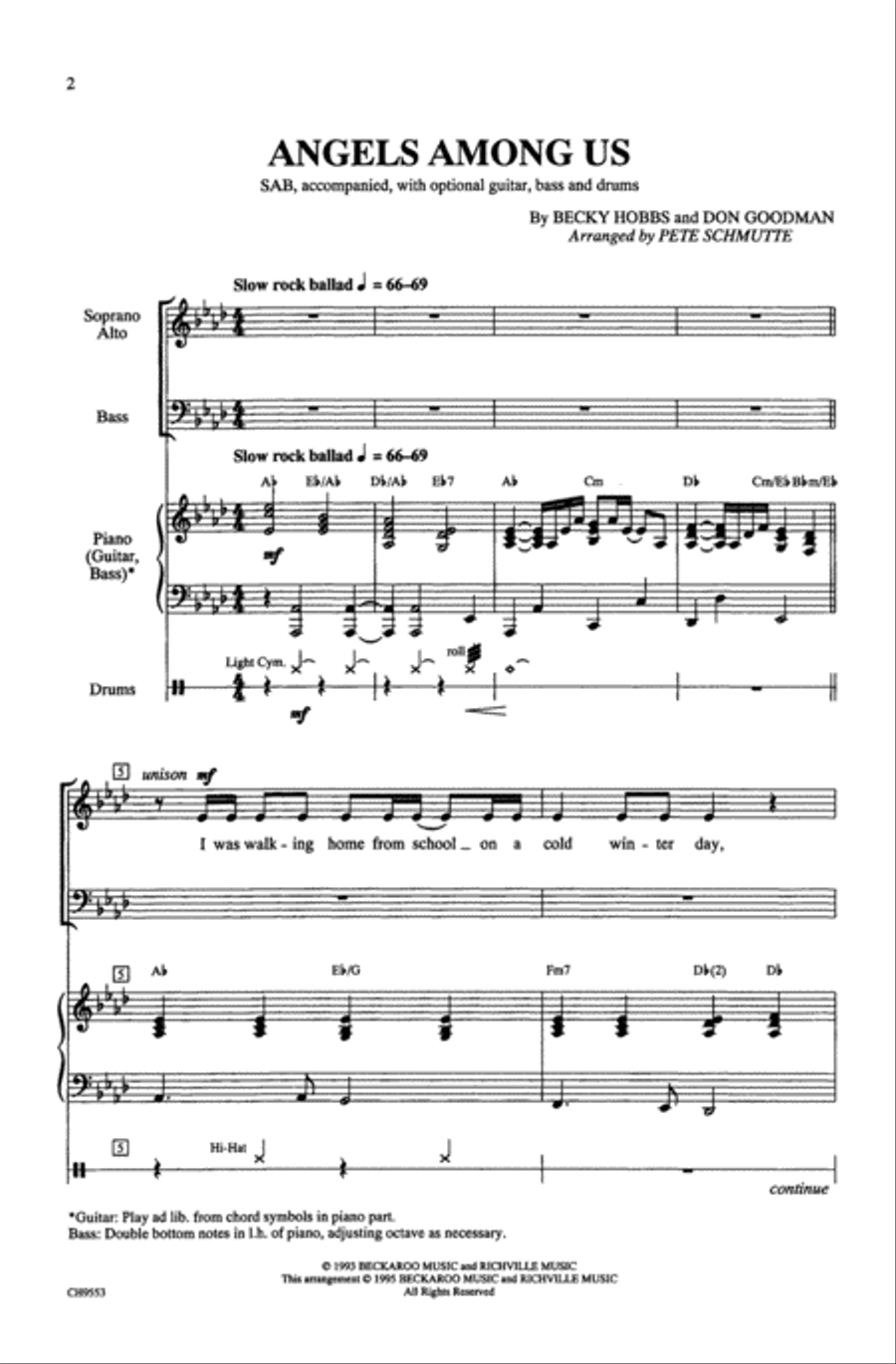 Angels Among Us Angels Among Us 3-Part scores gallery preview page 13