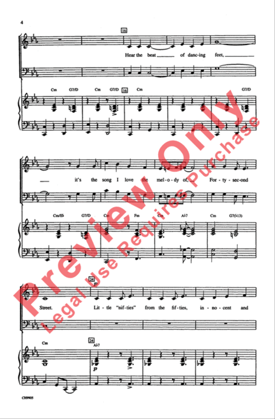 42nd Street 42nd Street 4-Part scores gallery preview page 3