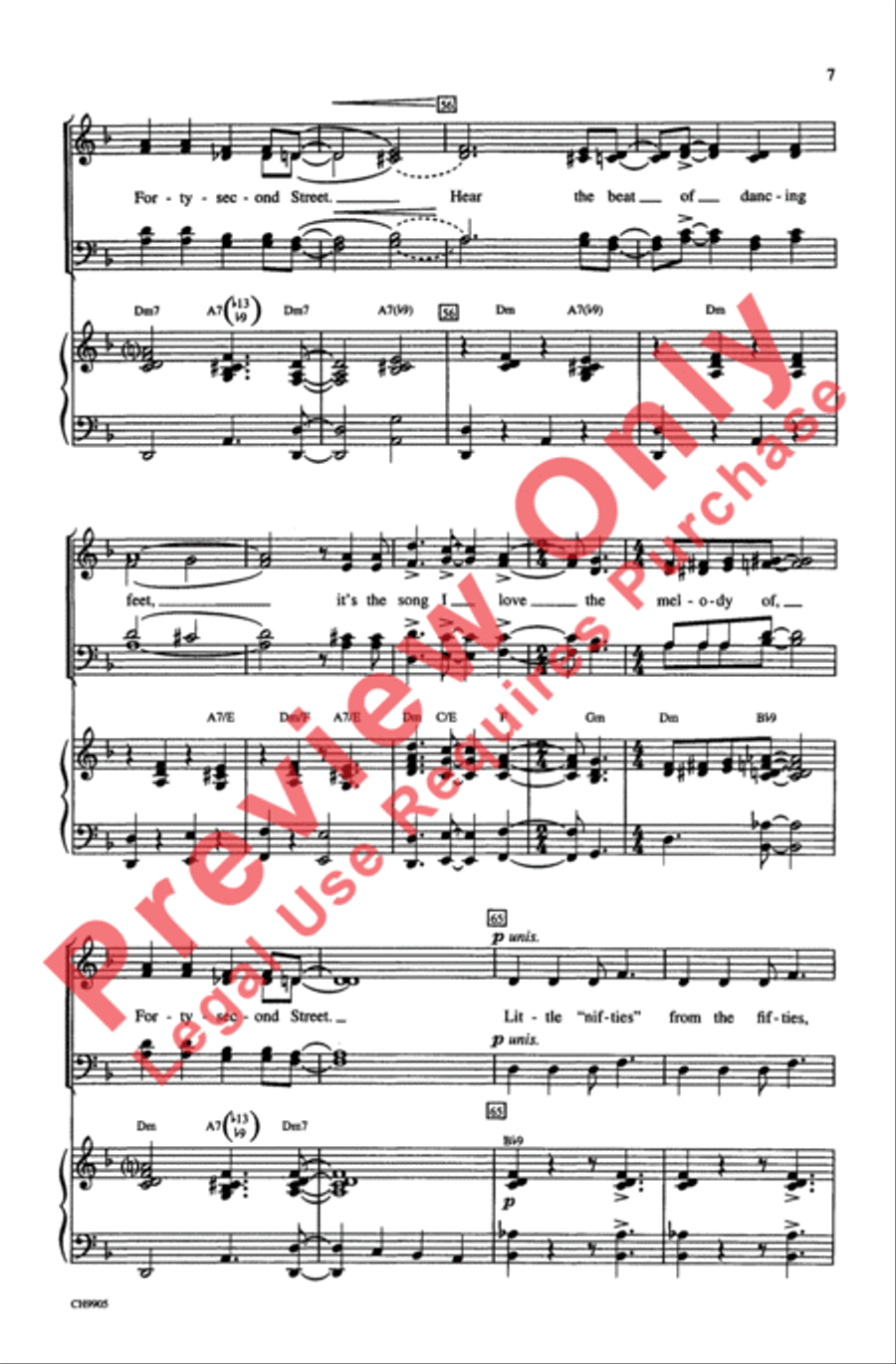 42nd Street 42nd Street 4-Part scores gallery preview page 6