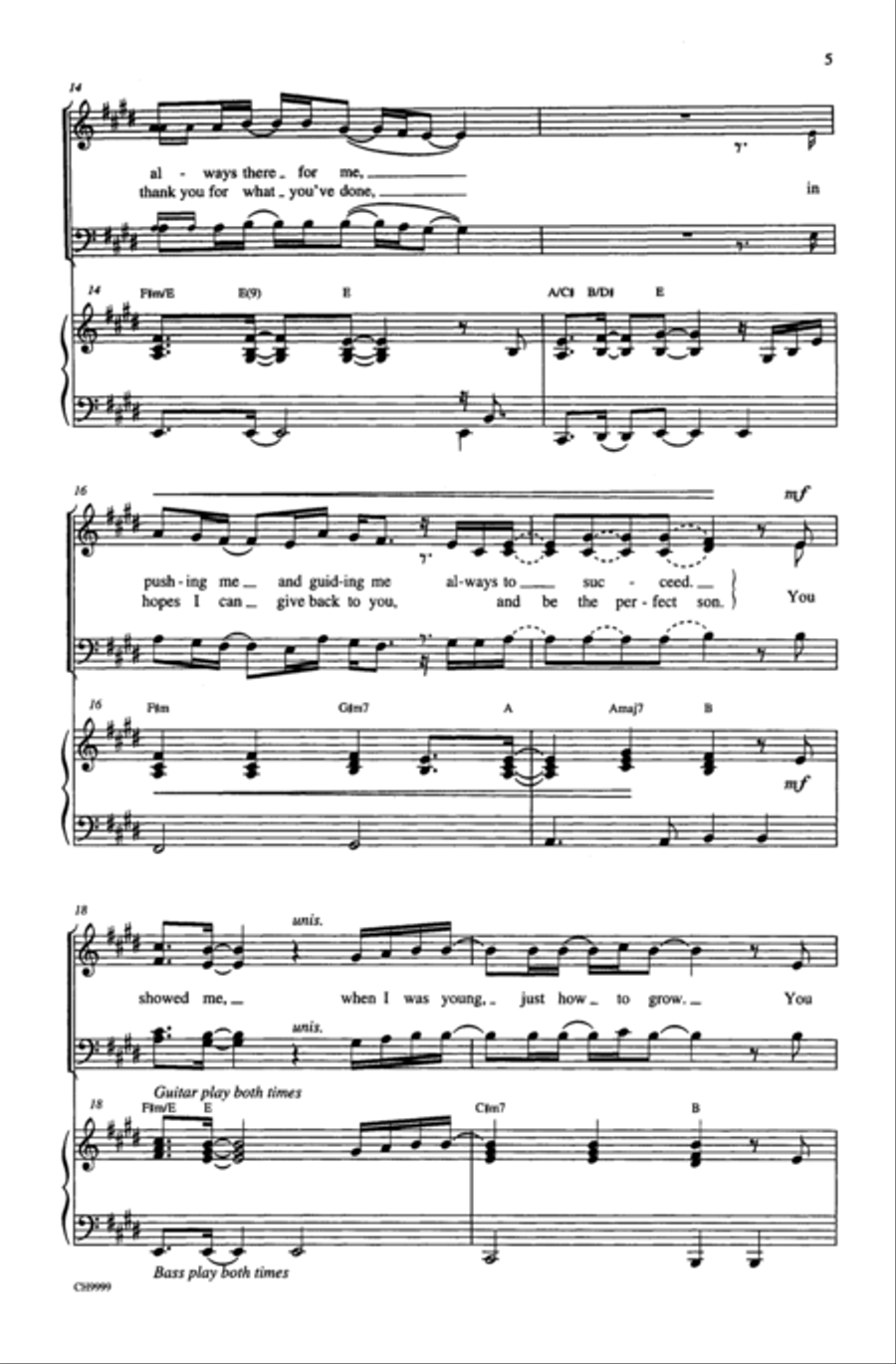 The Perfect Fan Electric Guitar scores gallery preview page 4