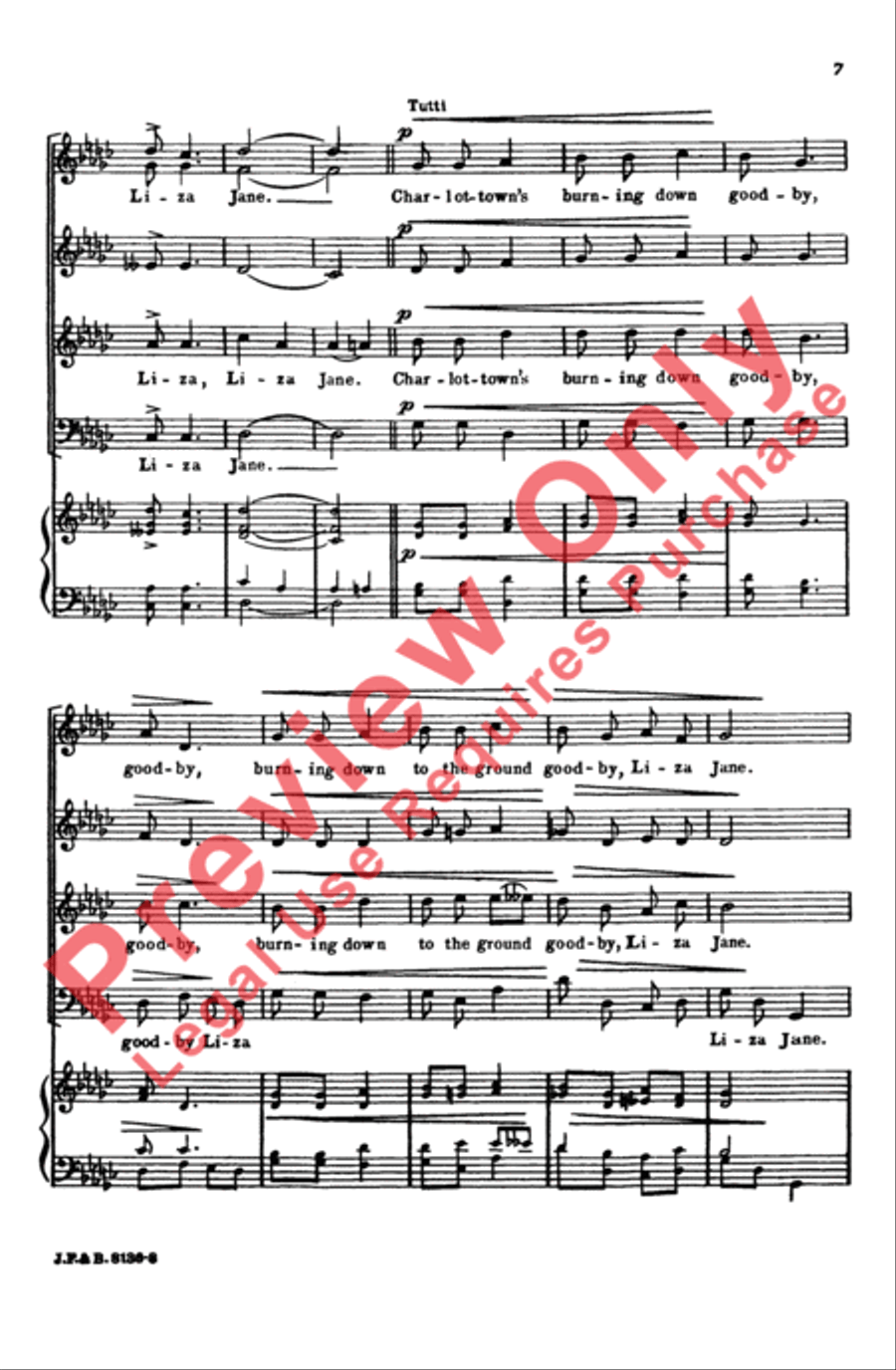 Charlottown Charlottown Choir scores gallery preview page 8