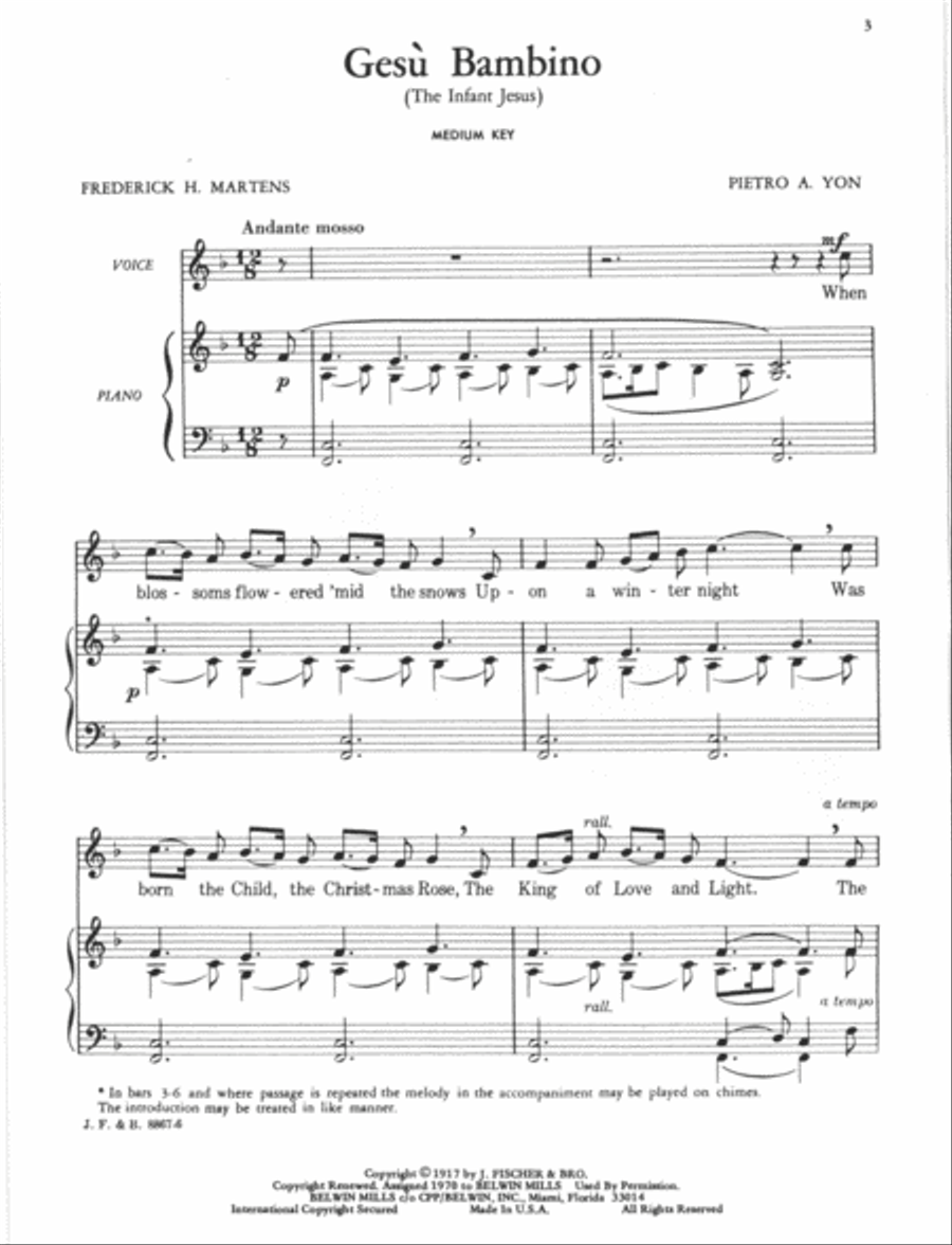 Gesu Bambino Gesu Bambino Small Ensemble scores gallery preview page 2