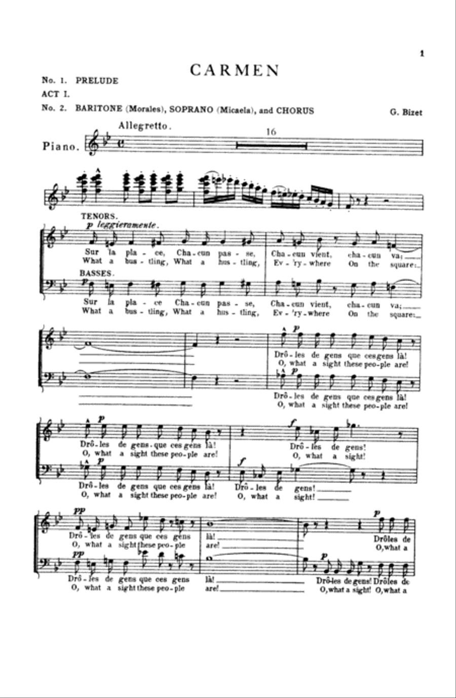 Carmen Voice scores gallery preview page 4