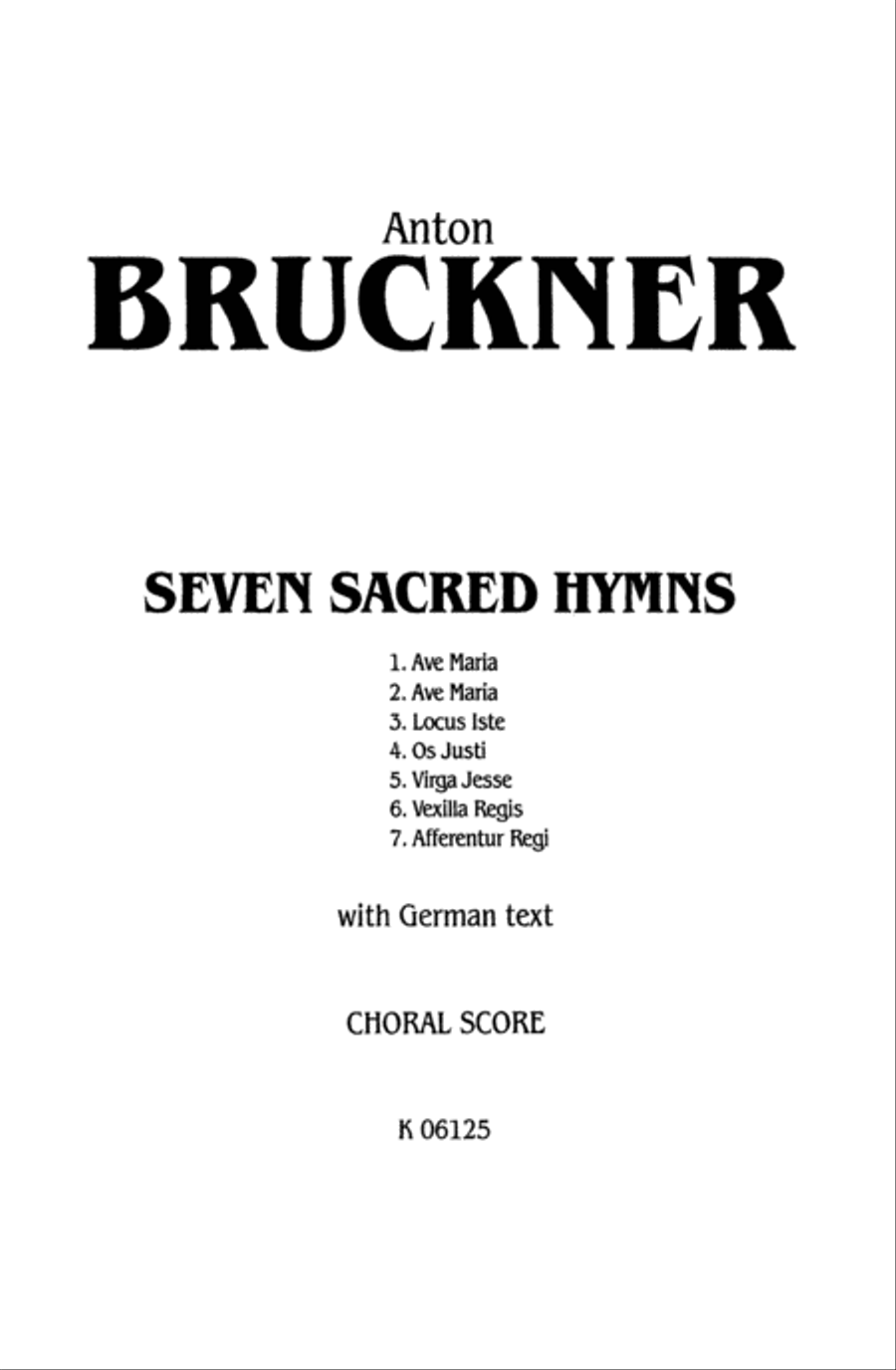 Seven Sacred Hymns Choir scores gallery preview page 2