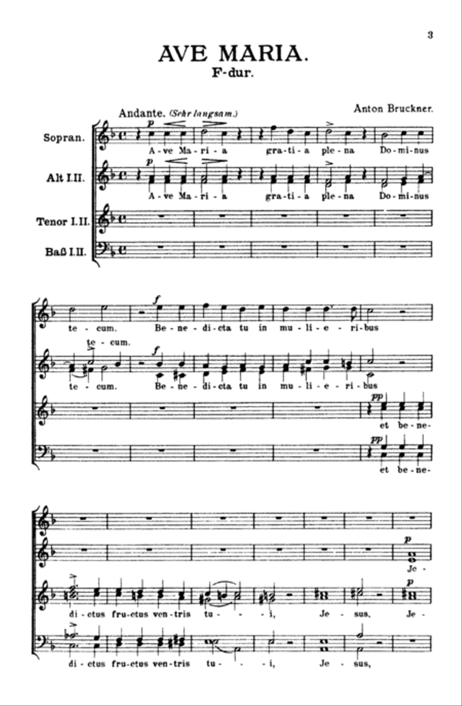 Seven Sacred Hymns Choir scores gallery preview page 4