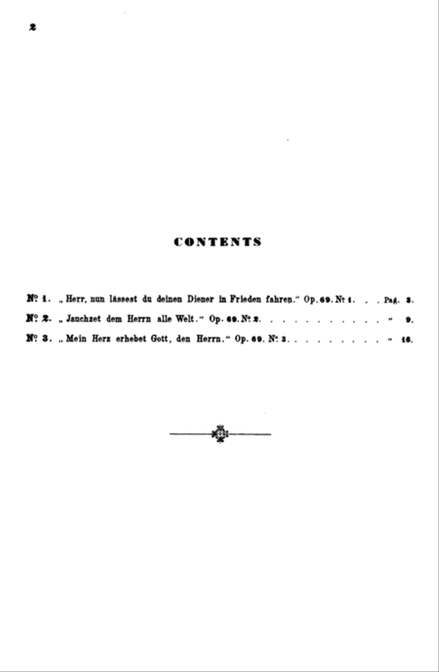 Three Motets Choir scores gallery preview page 3