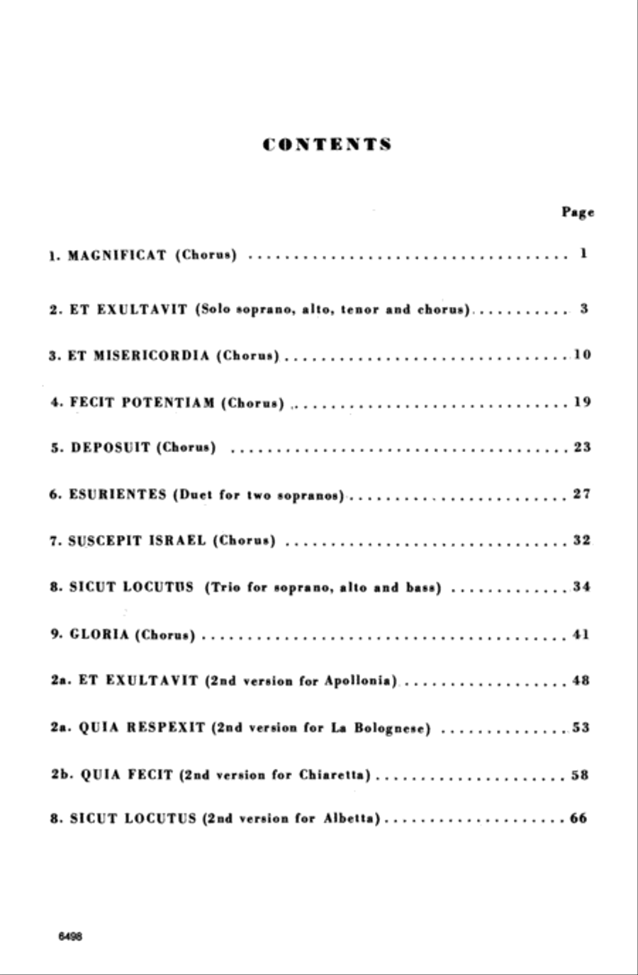 Magnificat Magnificat 4-Part scores gallery preview page 4