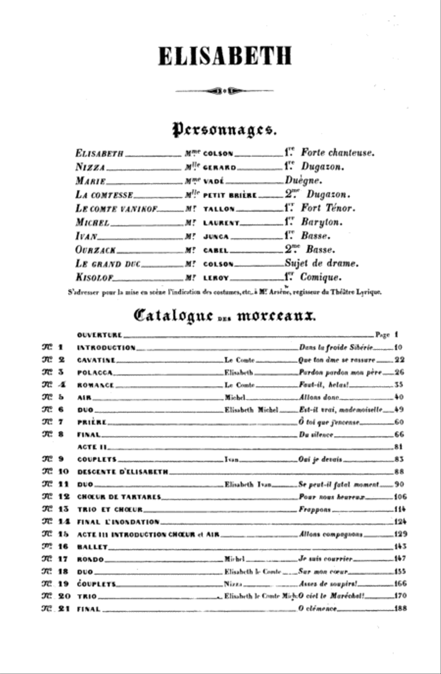 Elisabeth Voice scores gallery preview page 4