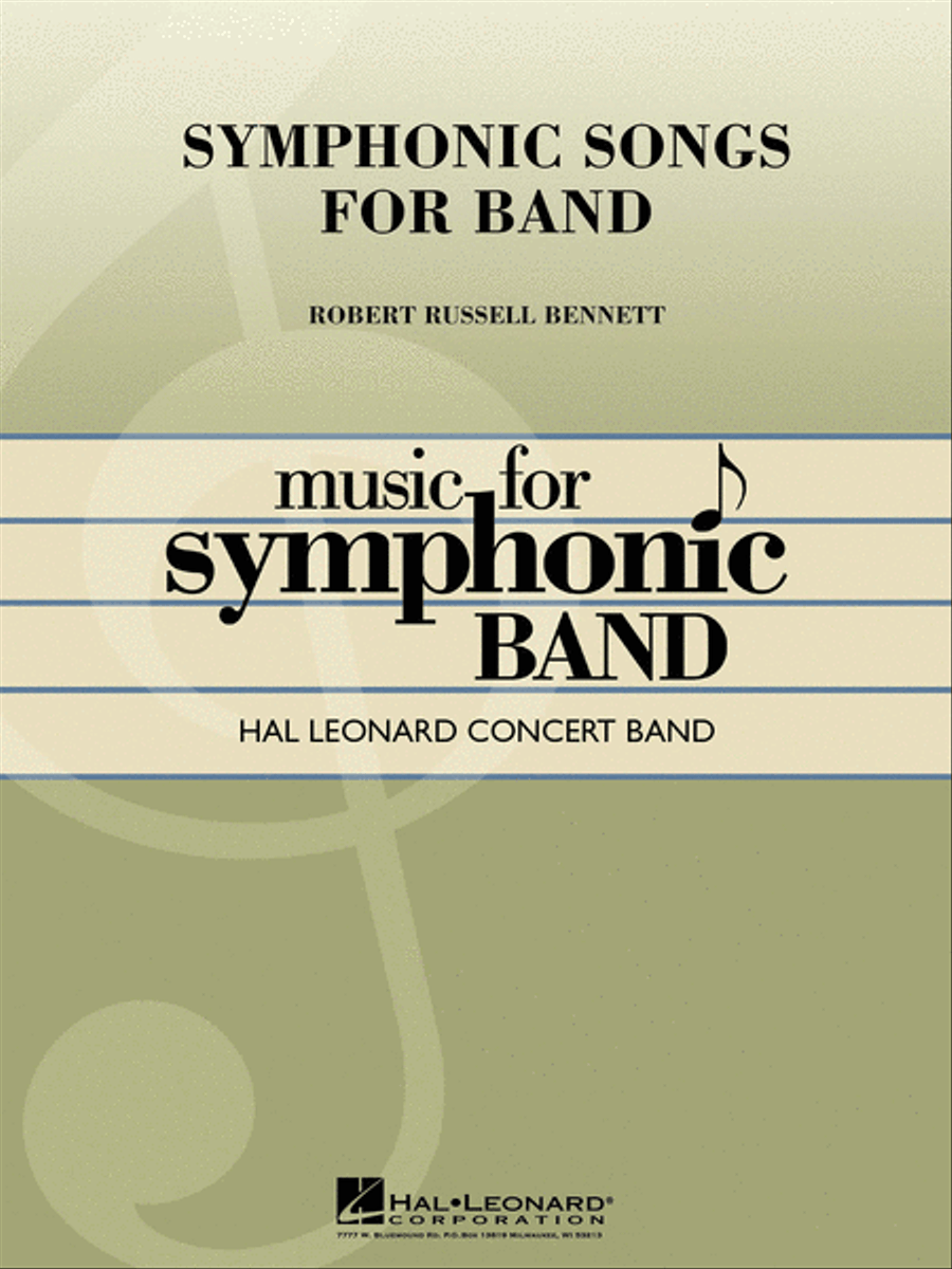 Symphonic Songs for Band (Deluxe Edition) Concert Band scores gallery preview page 1