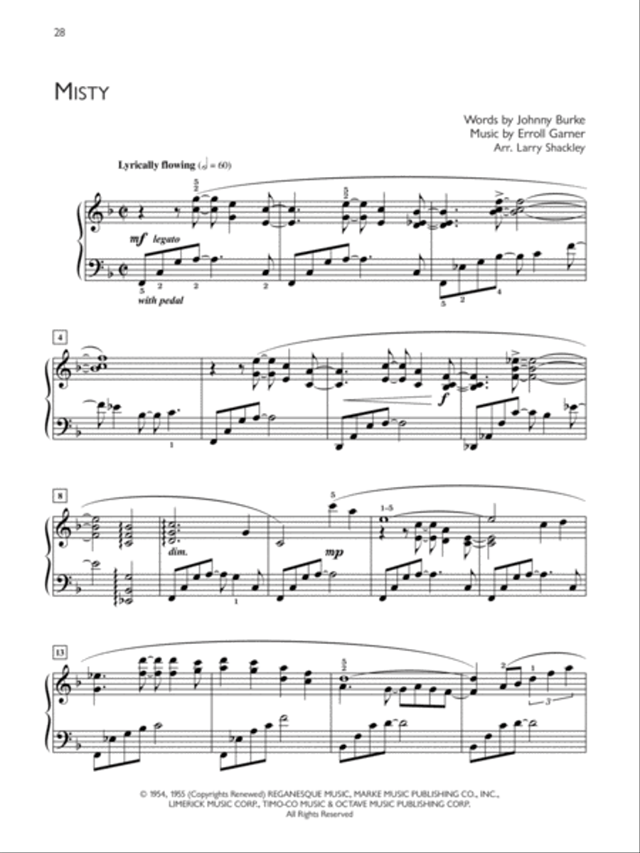Popular Performer 1950s Popular Performer 1950s Piano Solo scores gallery preview page 4