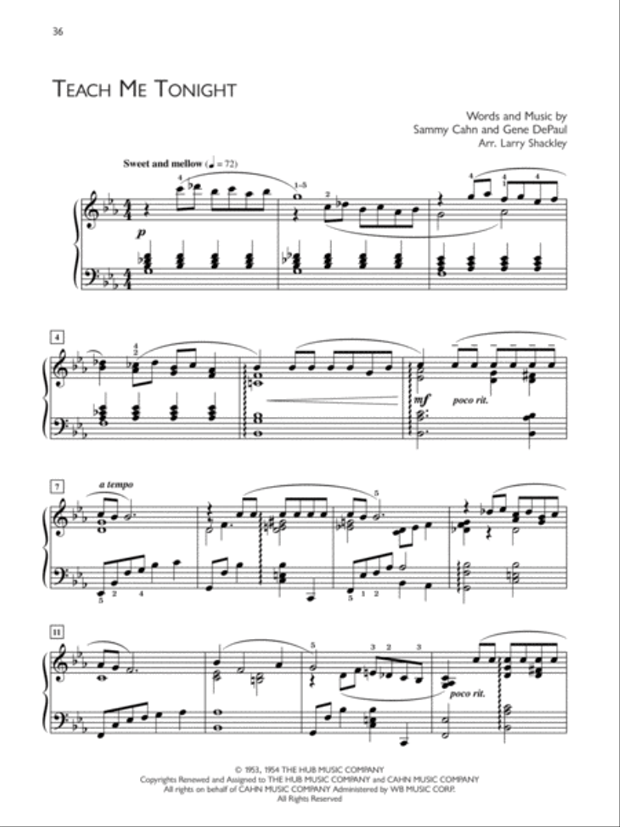 Popular Performer 1950s Popular Performer 1950s Piano Solo scores gallery preview page 5