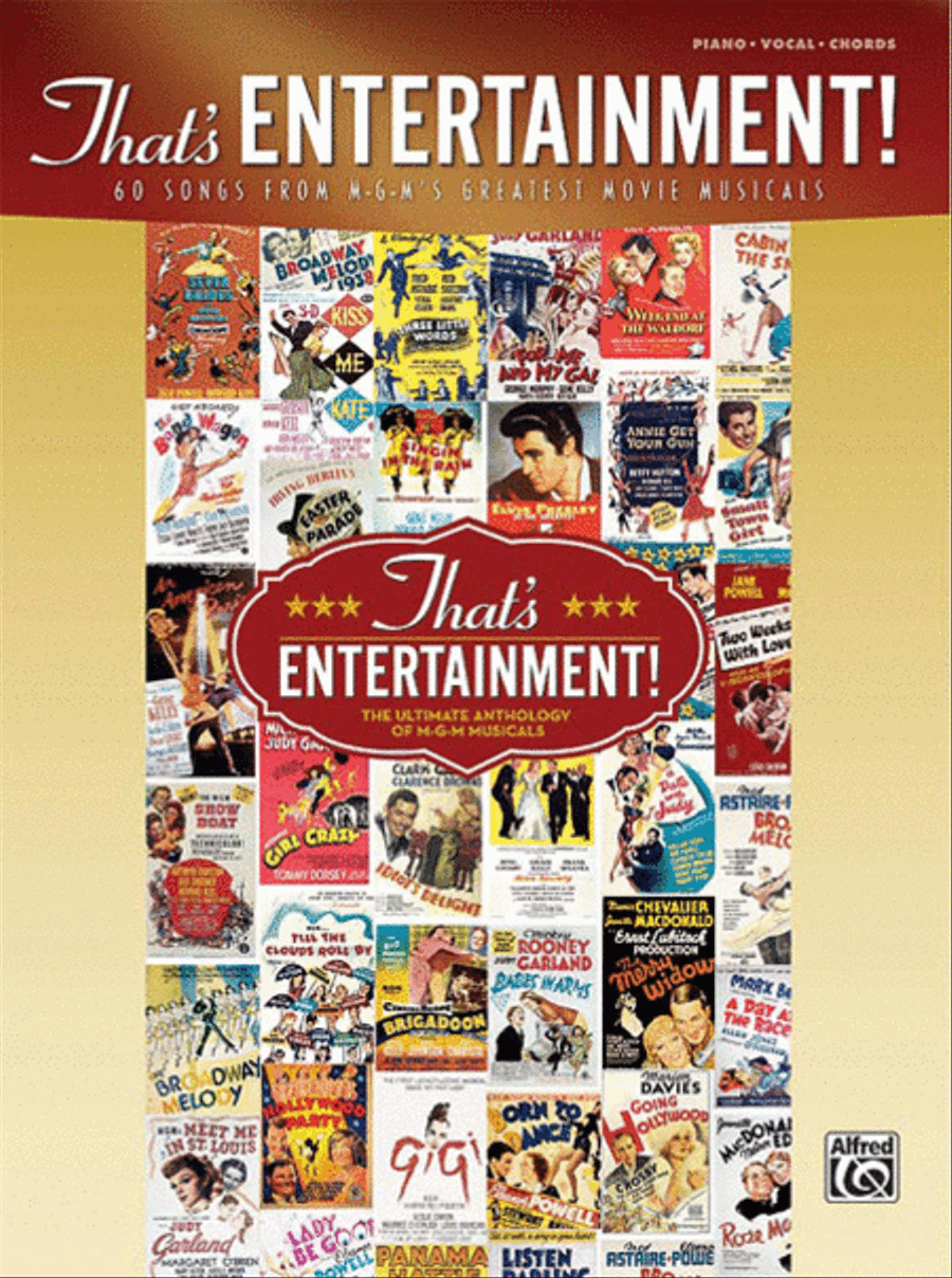 That's Entertainment! Piano, Vocal, Guitar scores gallery preview page 1