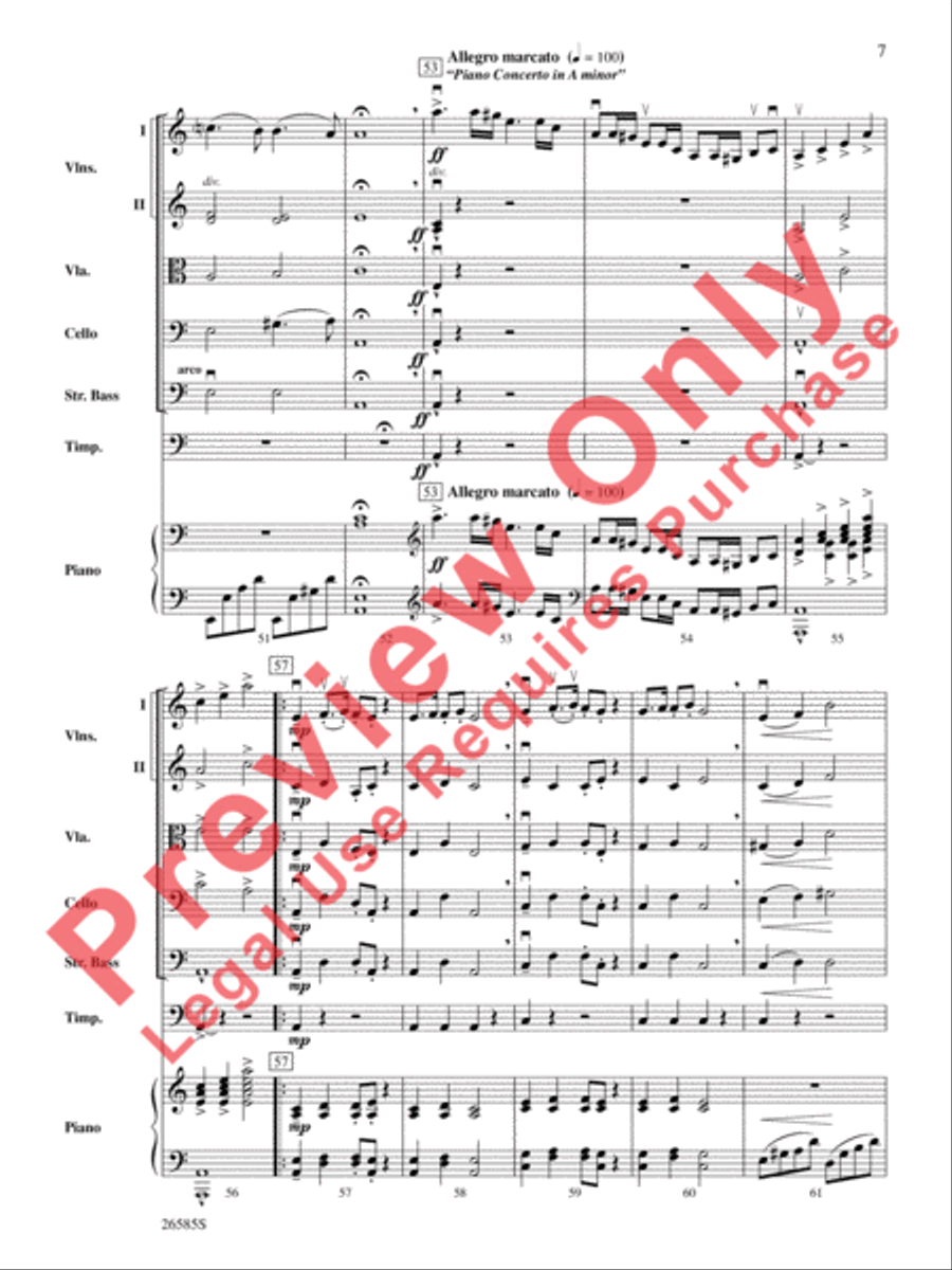 A Grieg Portrait A Grieg Portrait String Orchestra scores gallery preview page 8