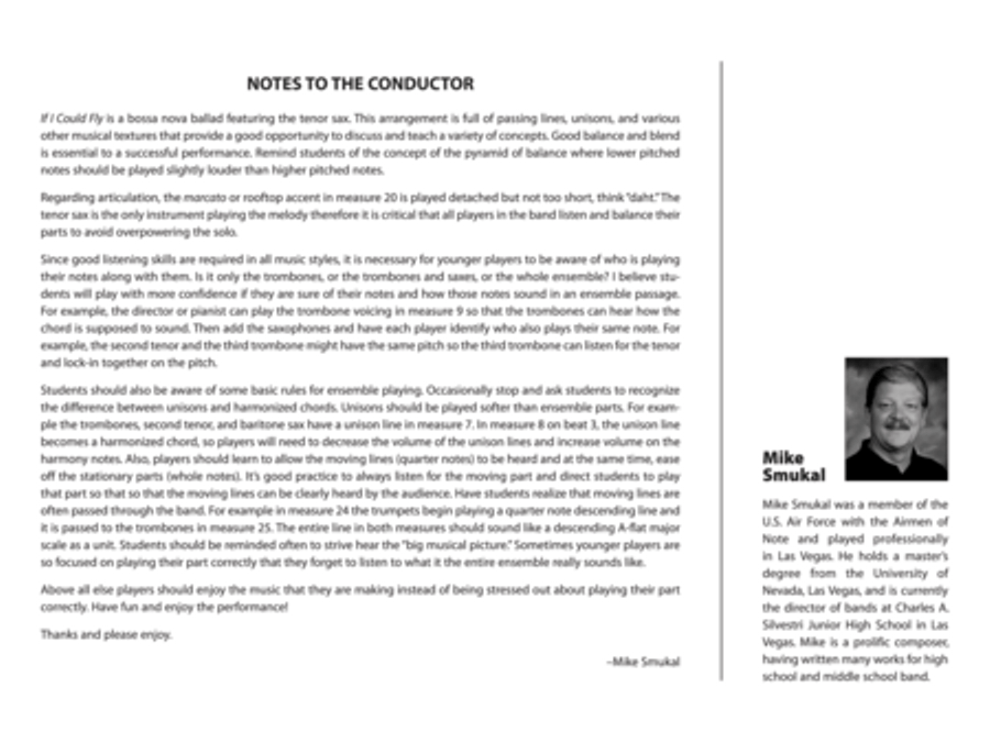 If I Could Fly Jazz Ensemble scores gallery preview page 3