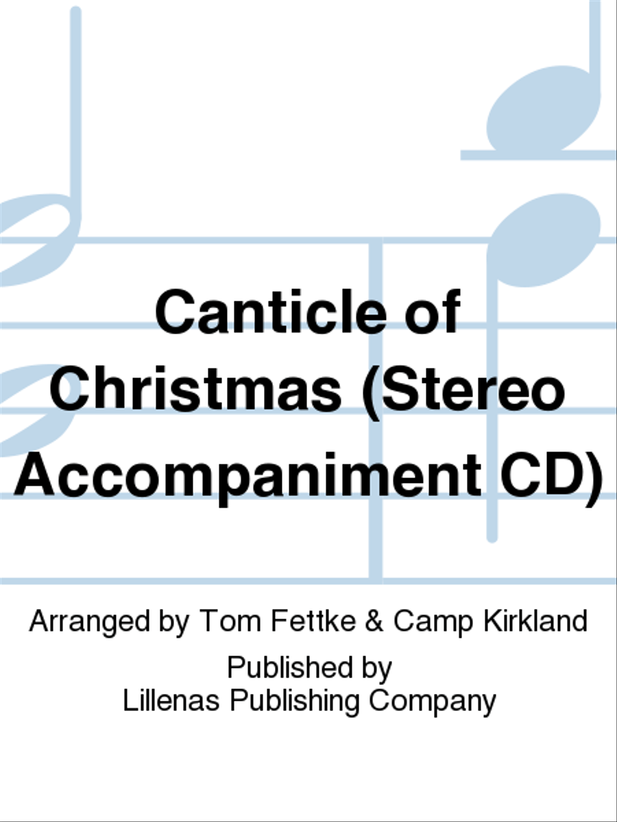 Canticle of Christmas (Stereo Accompaniment CD) Choir scores gallery preview page 1
