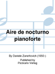 Aire de nocturno pianoforte