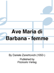 Ave Maria di Barbana - femme