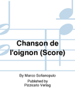 Chanson de l'oignon (Score)