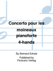 Concerto pour les moineaux pianoforte 4-hands