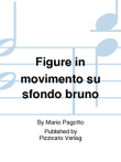 Figure in movimento su sfondo bruno