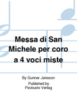 Messa di San Michele per coro a 4 voci miste