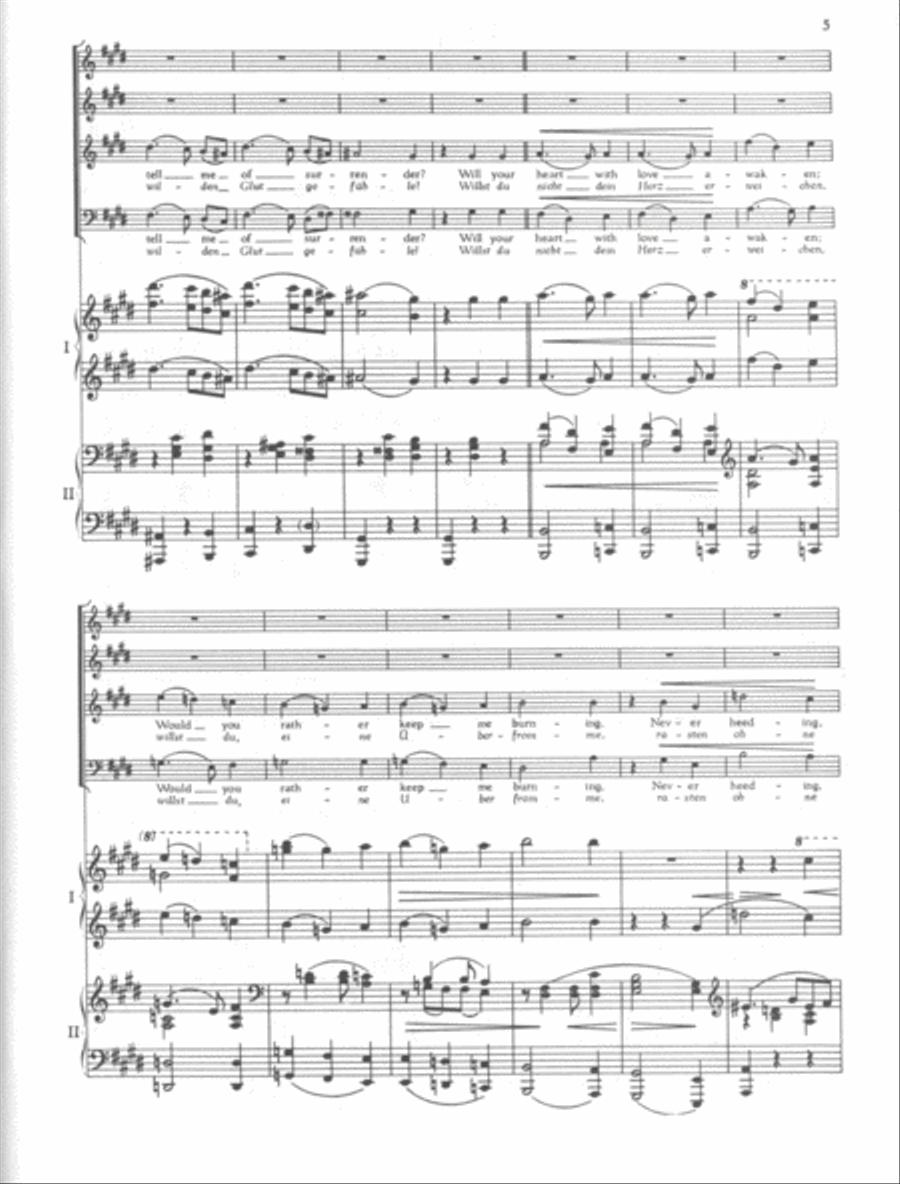 Liebeslieder Walzer, Opus 52 4-Part scores gallery preview page 3