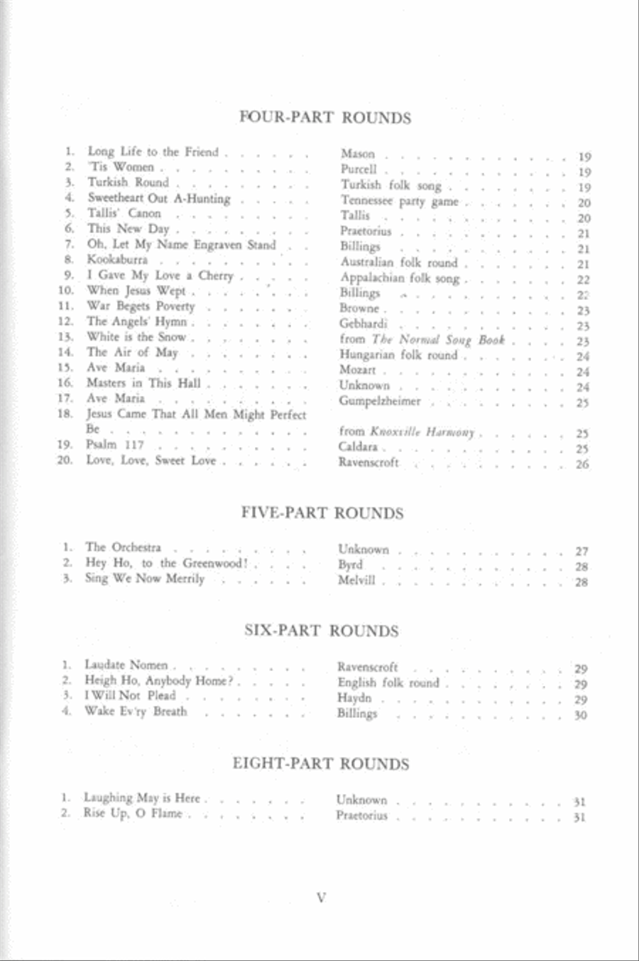 Rounds for Everyone Rounds for Everyone Choir scores gallery preview page 3