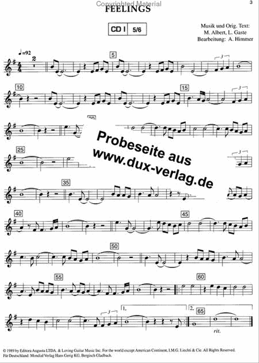 Popular Collection 5 Tenor Saxophone scores gallery preview page 2