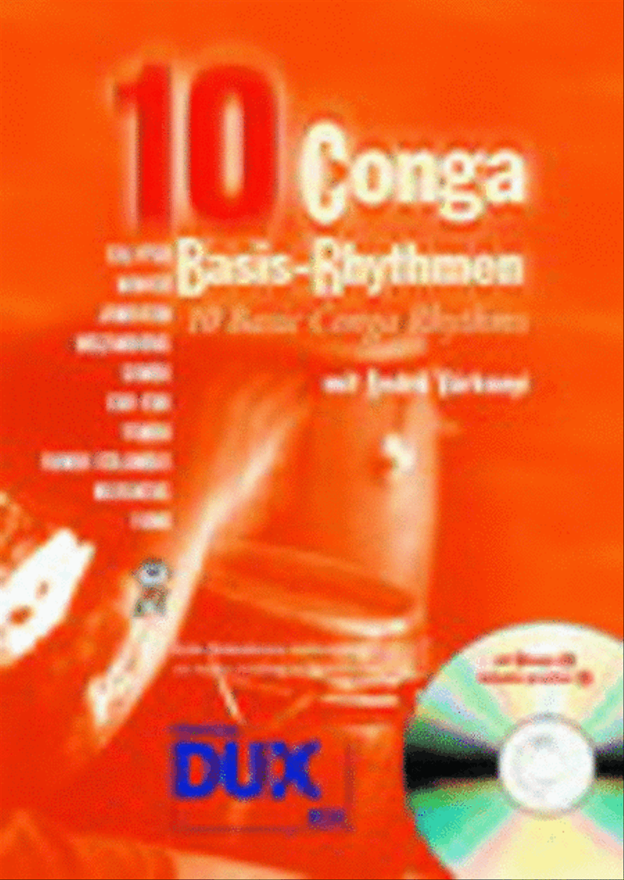 10 Conga Rhythmus-Arrangements Percussion - Sheet Music