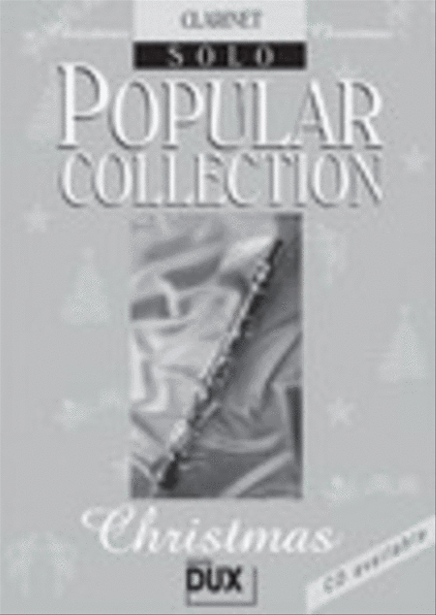 Popular Collection Christmas Clarinet Solo scores gallery preview page 1
