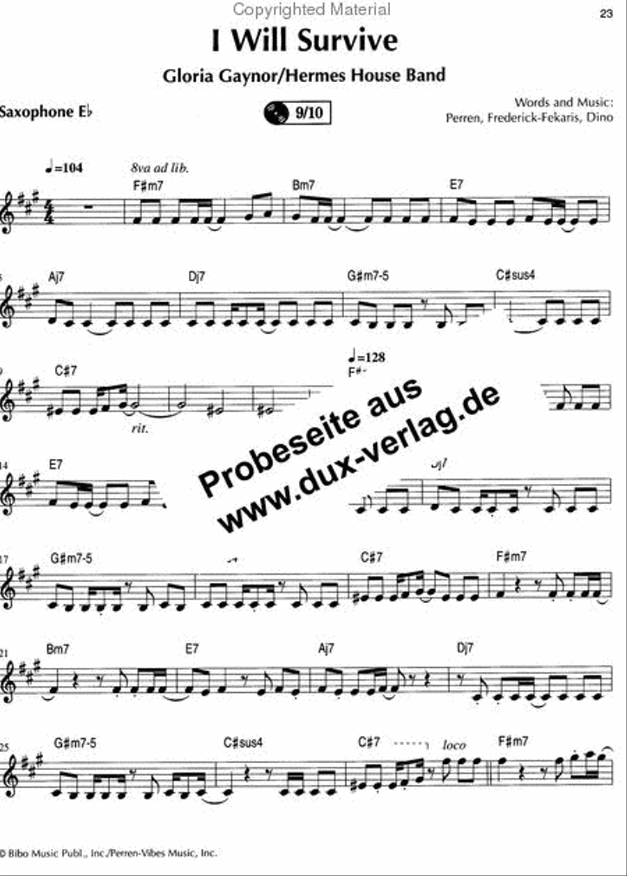 Sax Plus! - Volume 1 Saxophone scores gallery preview page 2