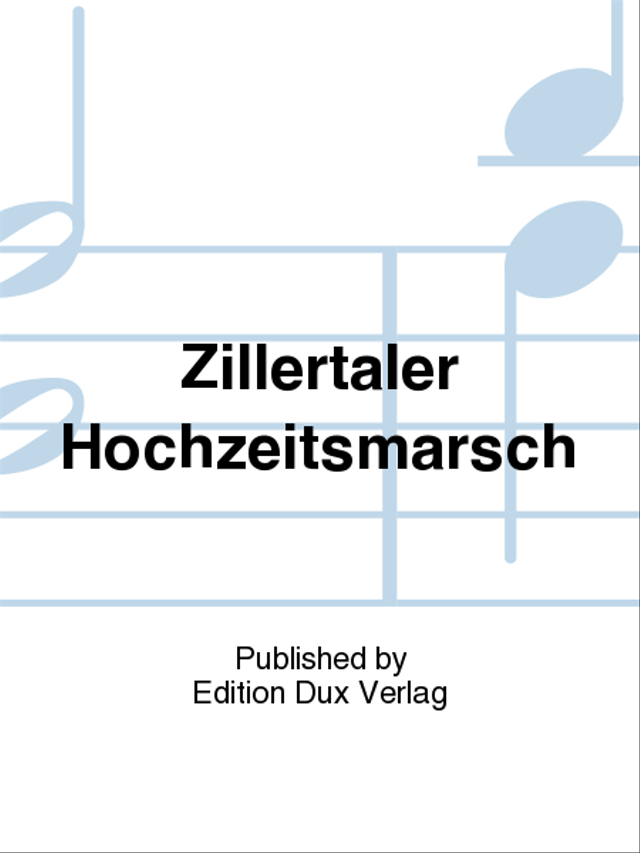 Zillertaler Hochzeitsmarsch Accordion scores gallery preview page 1