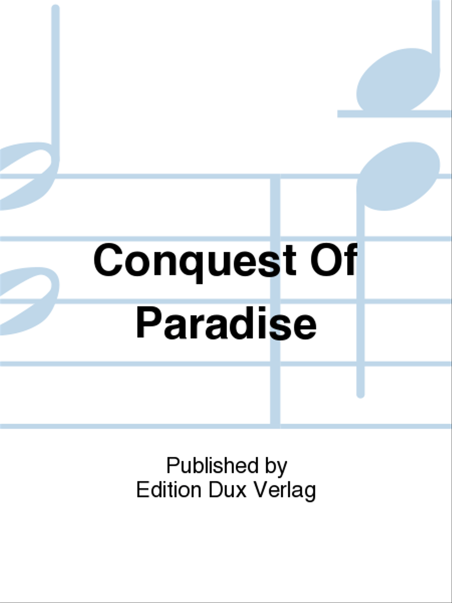 Conquest Of Paradise Piano Solo scores gallery preview page 1