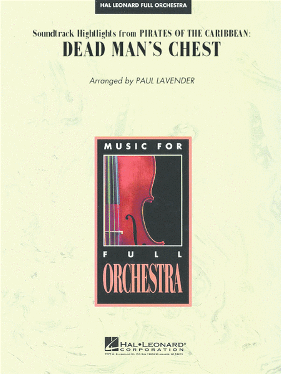 Soundtrack Highlights from Pirates of the Caribbean: Dead Man's Chest Full Orchestra scores gallery preview page 1