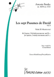 Les sept Psaumes de David Vol. 4 Psalm L: Miserere mei (S)