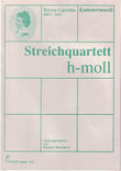 Streichquartett h-Moll
