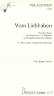 Vom Liebhaben
