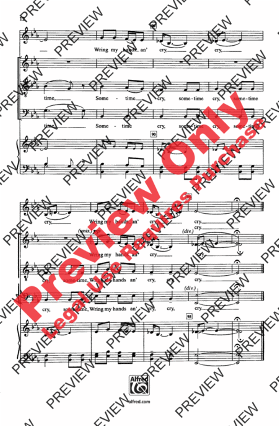 Sometimes I Feel Sometimes I Feel Choir scores gallery preview page 12