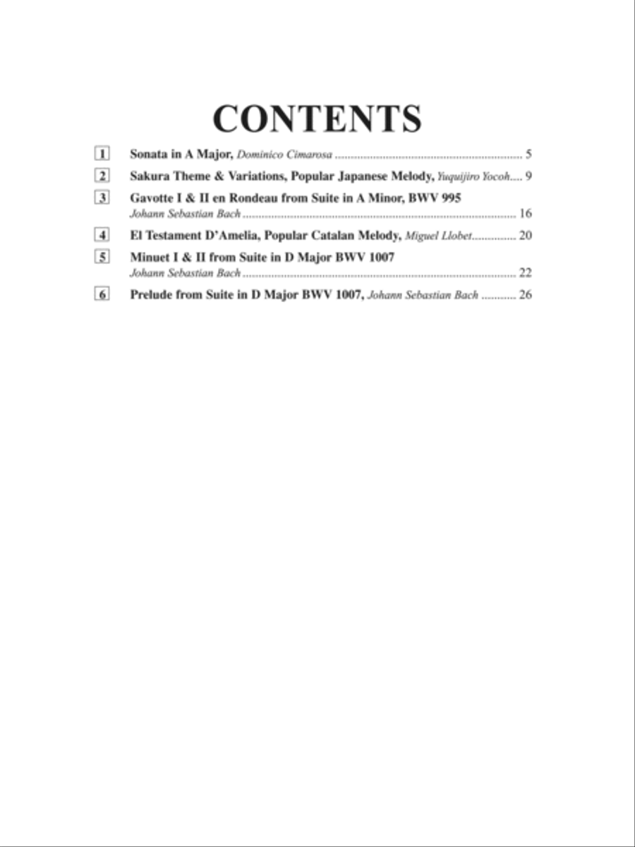 Suzuki Guitar School, Volume 8 Guitar scores gallery preview page 5