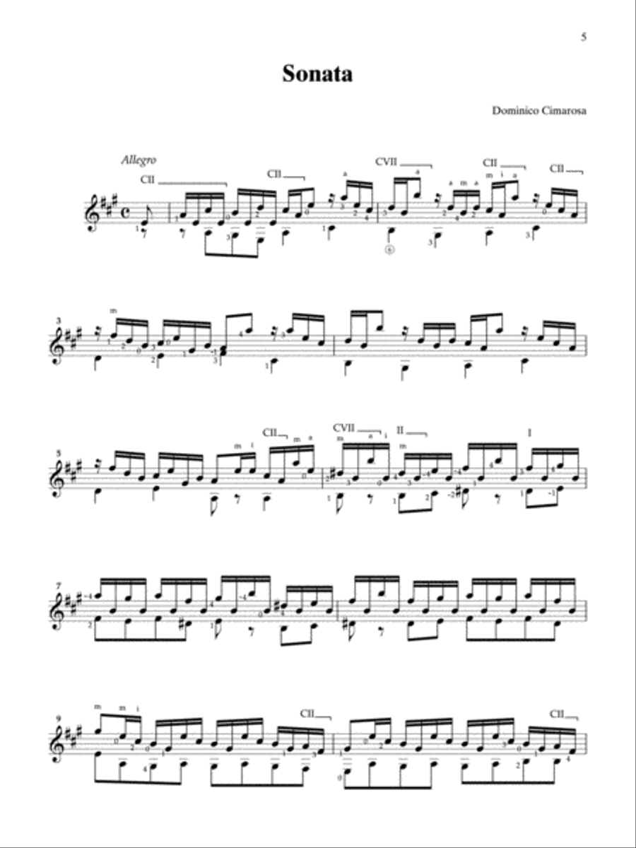 Suzuki Guitar School, Volume 8 Guitar scores gallery preview page 6