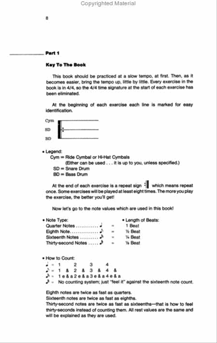 Ultimate Realistic Rock Percussion scores gallery preview page 2